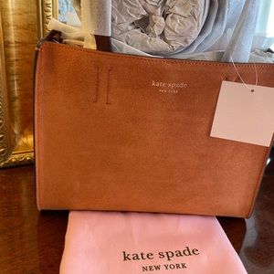 KATE SPADE NY SAM IN AMBER SUEDE